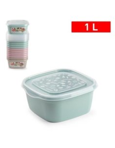 Fiambrera Basic Cuadrada 1...