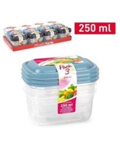Set 3 Fiambreras 250 Ml Bag...