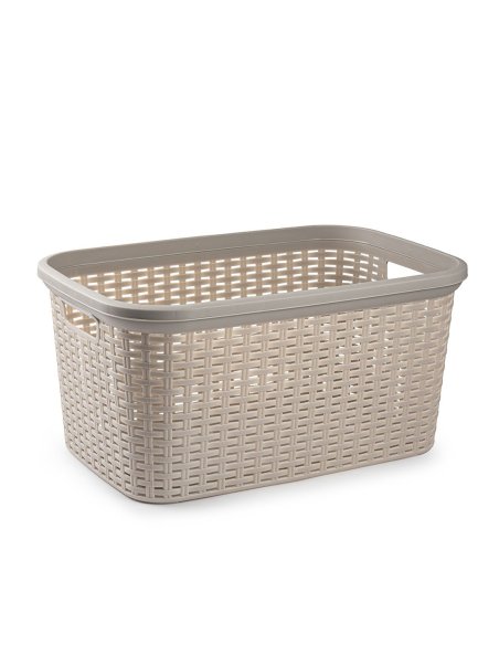 Cesta Ropa Rattan 35 L 53.5x36x26cm