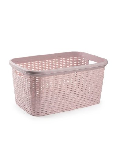 Cesta Ropa Rattan 35 L 53.5x36x26cm