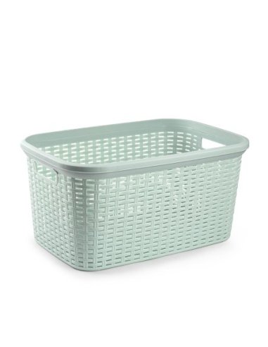 Cesta Ropa Rattan 35 L 53.5x36x26cm