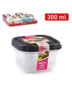 Set 2 Fiambreras Cuadradas...