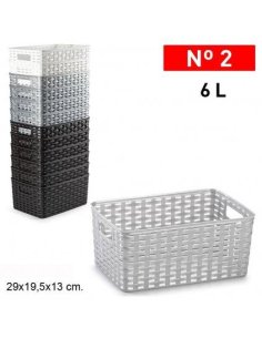 Cesta Rattan Nº 2 6 L 29 X...