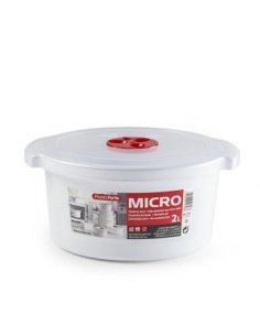 Fiambrera Micro Redonda 2L...