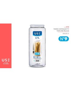 Tarro Espaguetti Pet Tapa...