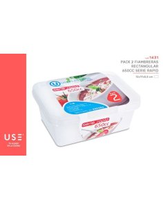 Pack 2 Fiambreras...