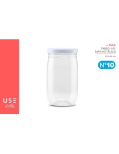 Tarro 1,9l Pet Tapa...