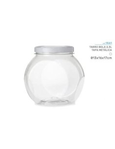 Tarro Bola Pet Tapa...