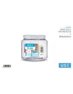 Tarro 600cc Pet Tapa...