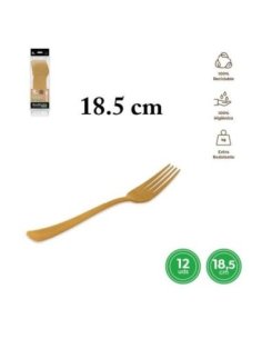 Tenedor Alta Calidad Oro...