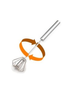 Batidor Inox Giratorio 29cm