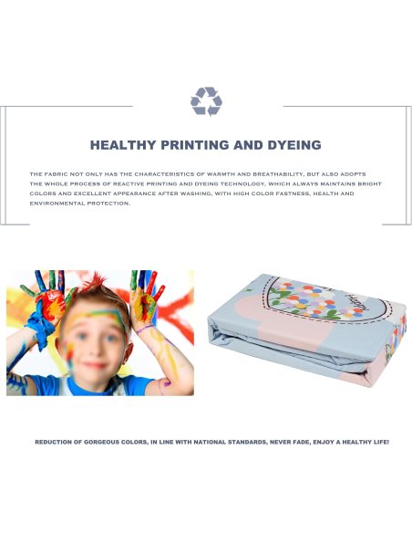 Funda Nordica de 4 Piezas Transpirable Suave al Tacto 100% Microfibra de Poliéster, Funda Edredón, con Fundas de Almohada