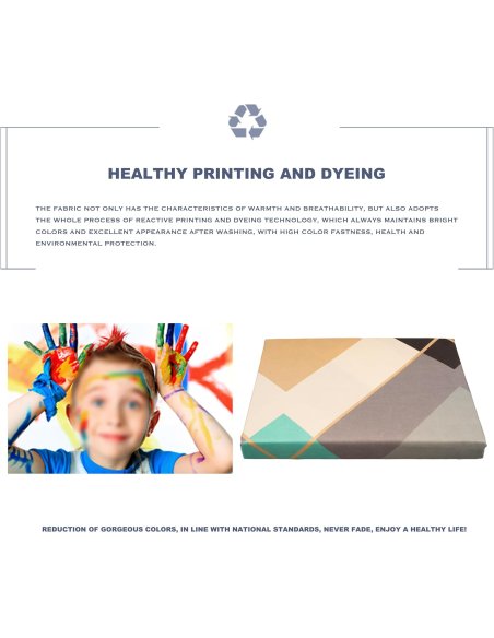 Funda Nordica de 4 Piezas Transpirable Suave al Tacto 100% Microfibra de Poliéster, Funda Edredón, con Fundas de Almohada