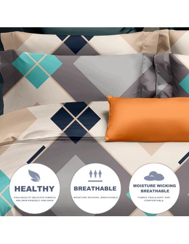 Funda Nordica de 4 Piezas...