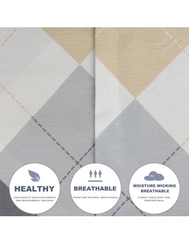 Funda Nordica de 4 Piezas...