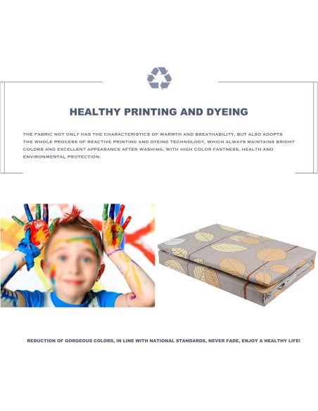 Funda Nordica de 4 Piezas Transpirable Suave al Tacto 100% Microfibra de Poliéster, Funda Edredón, con Fundas de Almohada