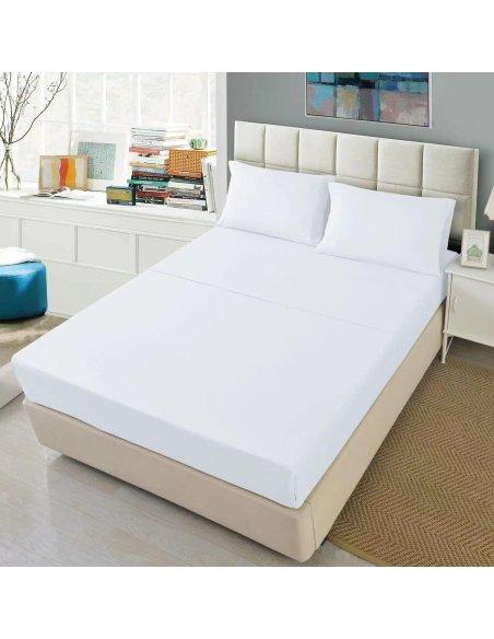 Juego de Sábanas, Microfibra Extra Suave, Sábanas Bajera Ajustable, Encimera, com de Almohada