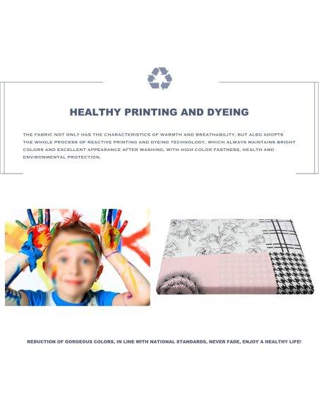 Juego de Sábanas, Microfibra Extra Suave, Sábanas Bajera Ajustable, Encimera, con de Almohada