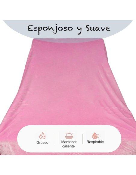 Manta Sofá Invierno Polar, Manta Borreguito Reversible, Cobijas de Invierno, Mantas para Invierno, Extra Suave, Caliente