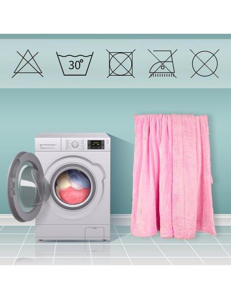 Manta Sofá Invierno Polar, Manta Borreguito Reversible, Cobijas de Invierno, Mantas para Invierno, Extra Suave, Caliente