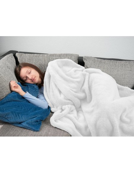 Manta Grande para Sofá Extrasuave 100% Poliéster, Manta Sofa Manta para Cama para Toda Estación