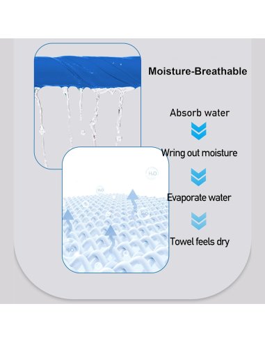 Toalla Gimnasio de Microfibra -...