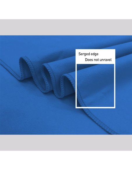 Toalla Gimnasio de Microfibra - Ligera, Compacta, Absorbente, Secado Rápido - Ideal para Gym, Viaje, Piscina, Playa