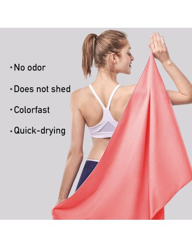 Toalla Gimnasio de Microfibra -...