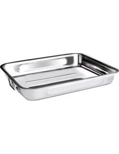 Rustidera Inox Con Asas 40 Cm