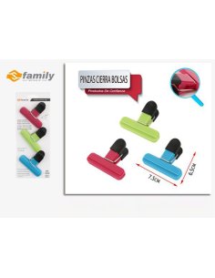 Pinzas Cierra Bolsas 7.5x6.5