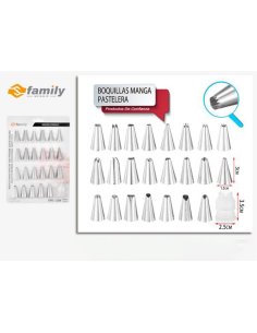 Boquillas Manga Pastelera...