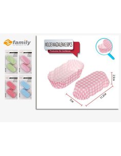 Molde Magdalenas 50pcs...