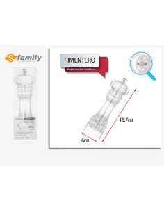 Pimentero 18.7x5.7cm