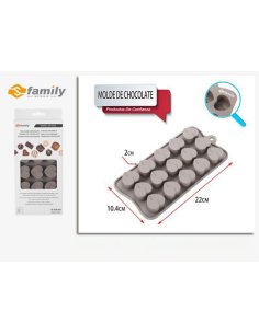 Molde De Chocolate 22x10.4x2cm