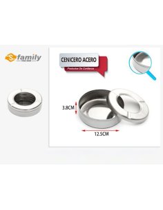 Cenicero Acero