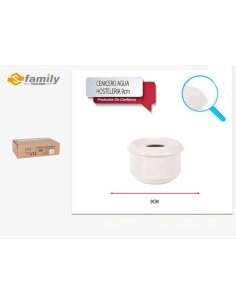 Cenicero Agua Hosteleria 9cm