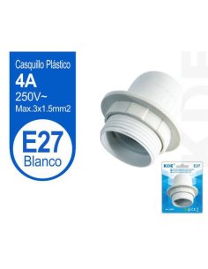 Portalampara E27 Blanco...
