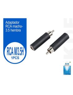 Adaptador RCA Macho - 3.5...