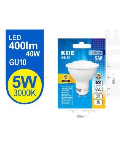 Led Gu10 5W Luz Calida
