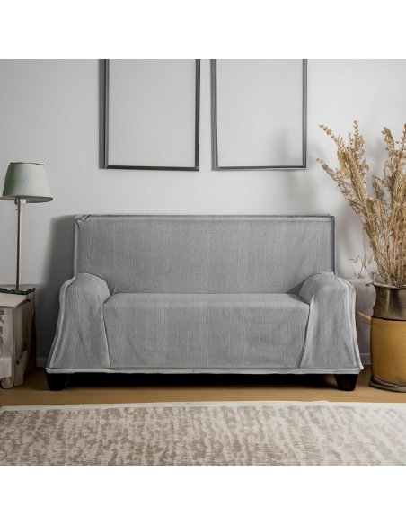 Colcha Multiusos para Hogar, Cubre Sofá de Algodón Poliéster, Suave y Transpirable, Plaid Sofá Ideal para Decoración