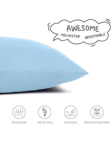 Juego de 2 Fundas Almohada, Protector...