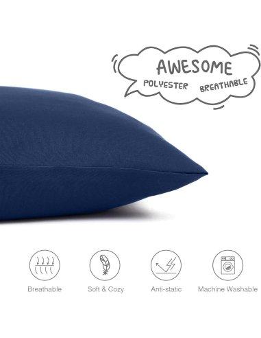 Juego de 2 Fundas Almohada, Protector...