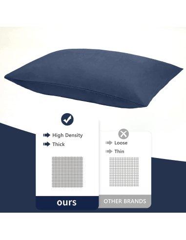 Juego de 2 Fundas Almohada, Protector...