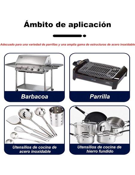 Spray de Limpieza Profesional para Parrilla, Horno y Barbacoa - Potente Eliminador de Grasa y Suciedad - 400ml