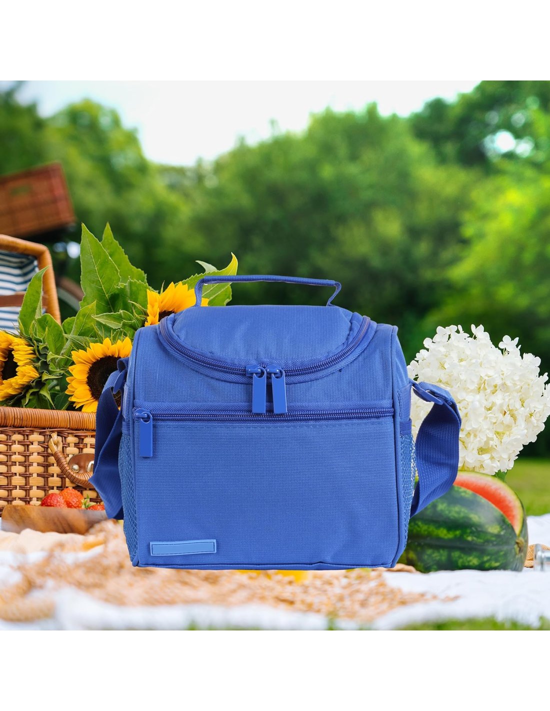 Bolsa Termica Porta Alimentos 6L Bolsa Comida Trabajo Loncheras de Trabajo Nevera Portatil Pequena Ideal para Trabajo Hans