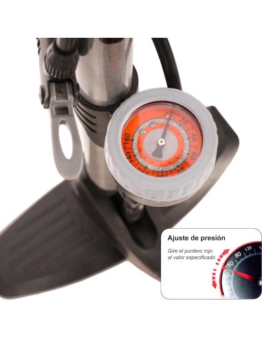 Bomba Bicicleta Bomba de Pie con...