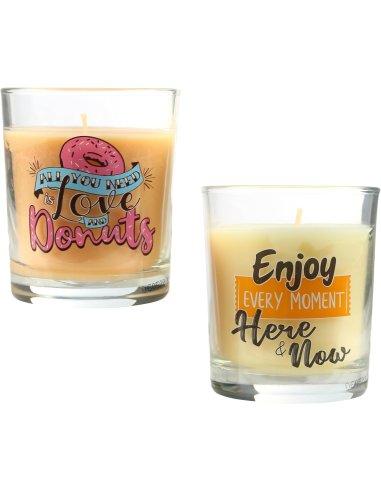 Pack de 2 Velas Aromáticas, Vela en...