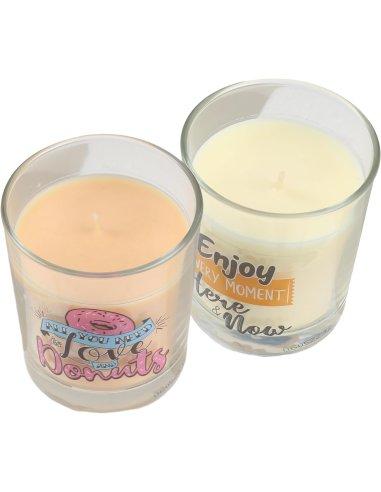 Pack de 2 Velas Aromáticas, Vela en...