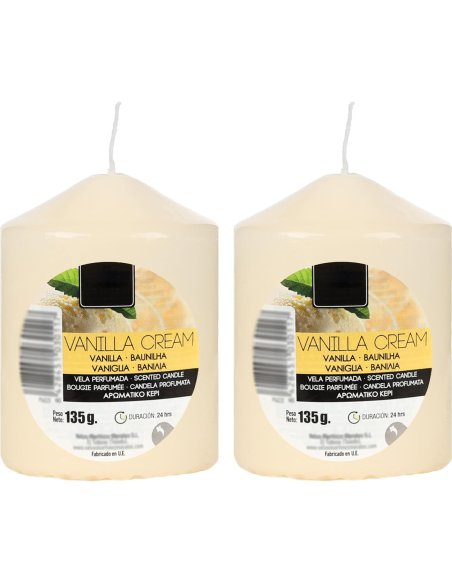 Vela Taco Perfumada de Larga Duración, 2 unidades