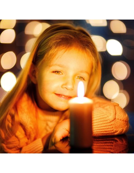 Vela Taco Perfumada de Larga Duración, 2 unidades